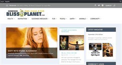 Desktop Screenshot of blissplanet.com